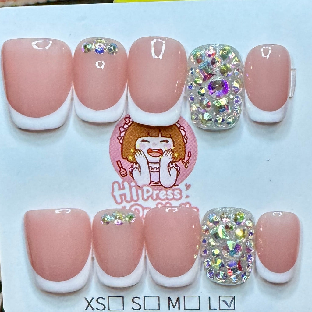 French Tip Sparkle