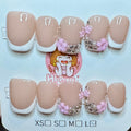 French Tip Floral