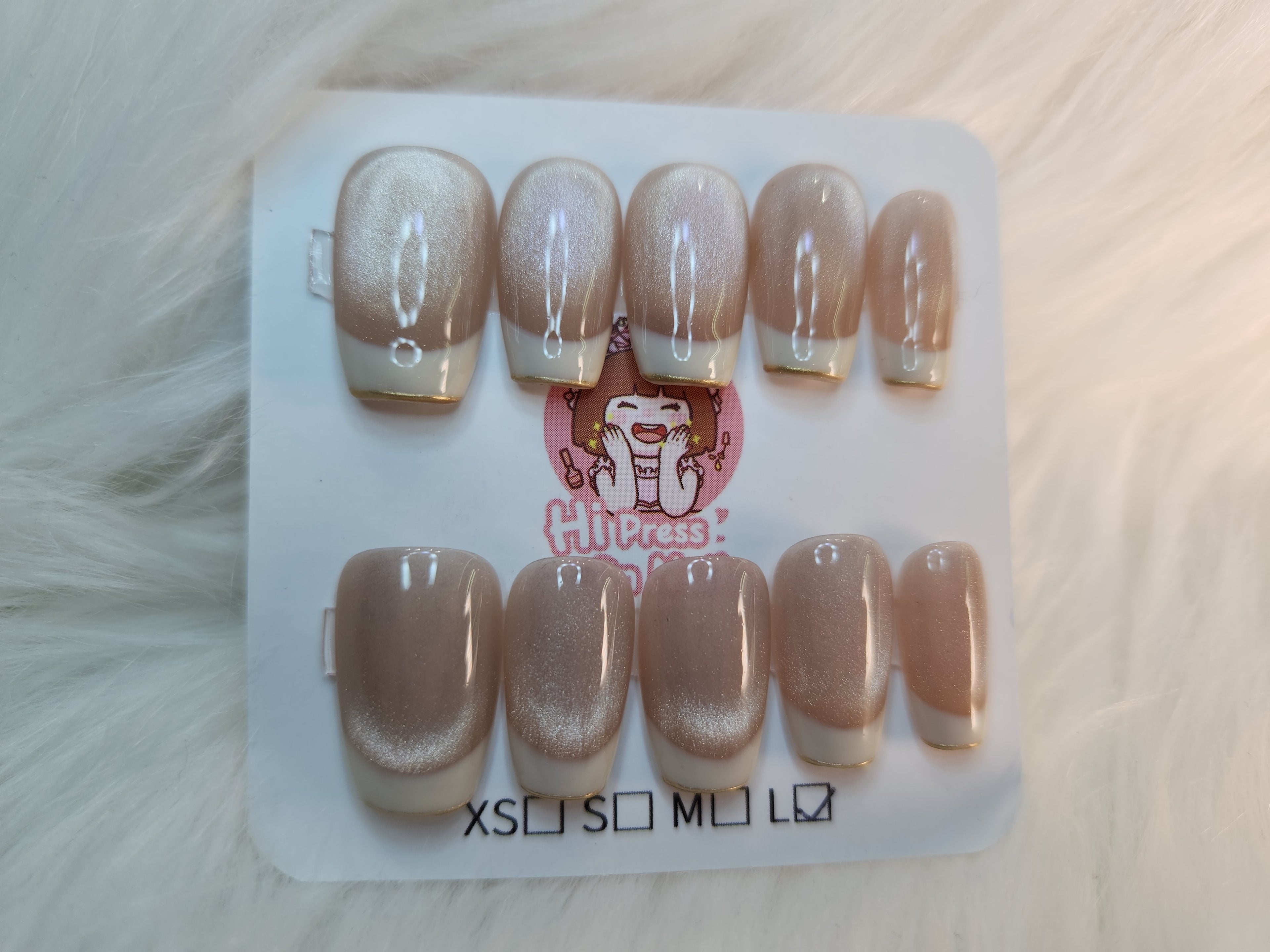 Cat Eye French Tip