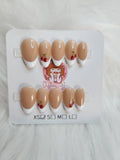 Cherry French Tip